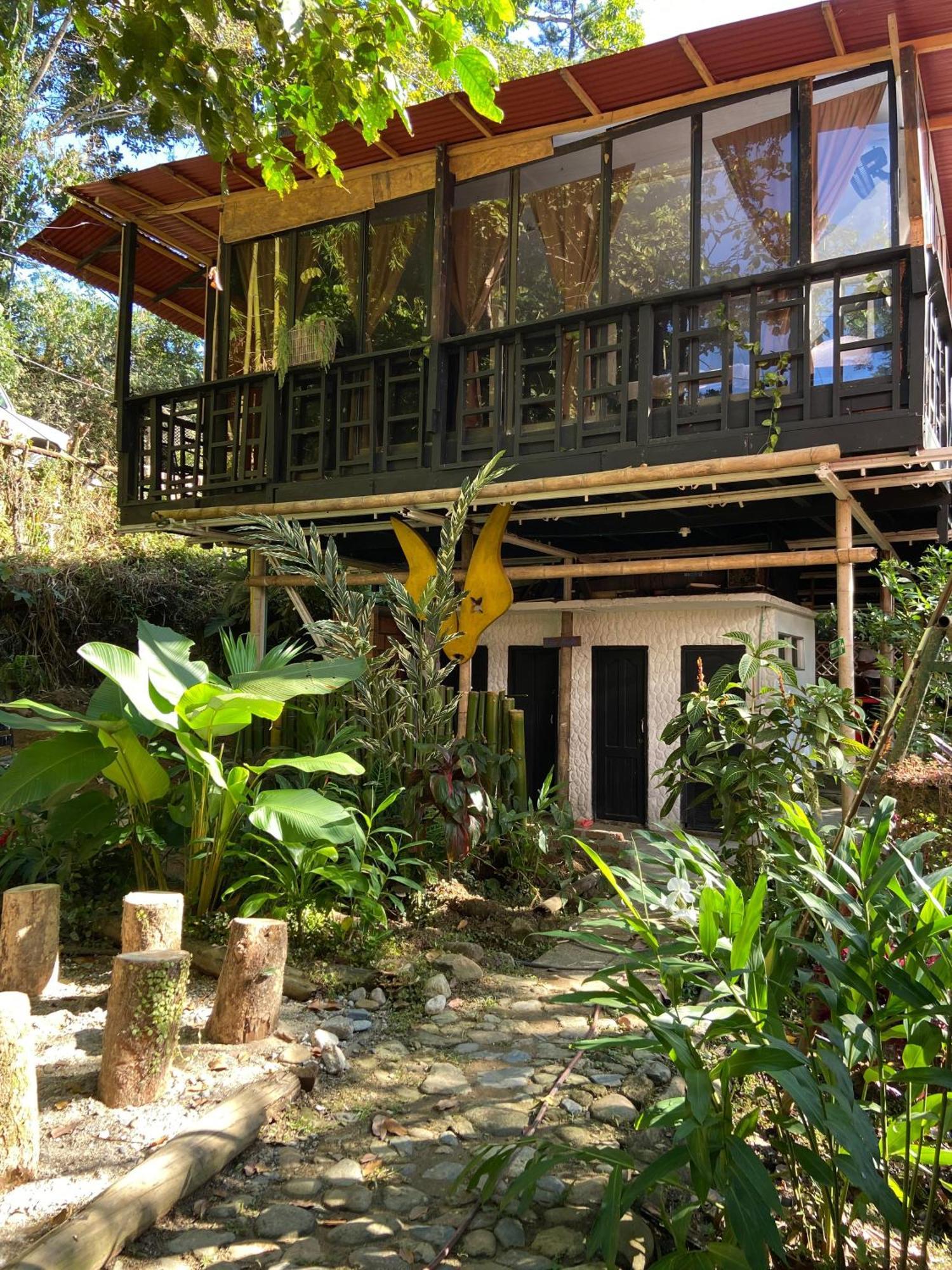 Hostal Las Mariposas Minca Exterior foto